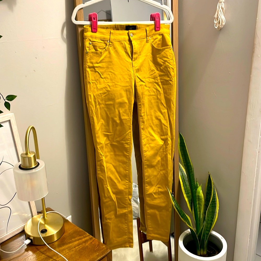 Yellow jeans